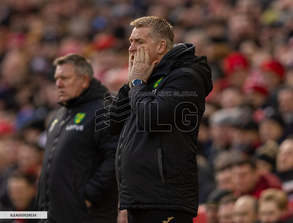 (SP)BRITAIN-LIVERPOOL-FOOTBALL-ENGLISH PREMIER LEAGUE-LIVERPOOL VS NORWICH CITY