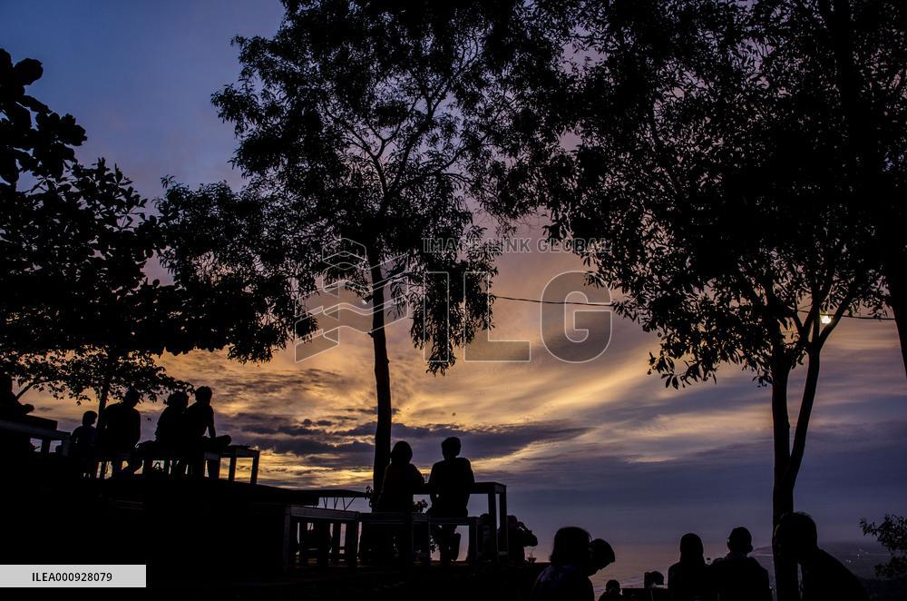 INDONESIA-YOGYAKARTA-SUNSET