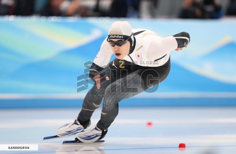 (BEIJING2022)CHINA-BEIJING-OLYMPIC WINTER GAMES-SPEED SKATING-MEN'S 1000M (CN)