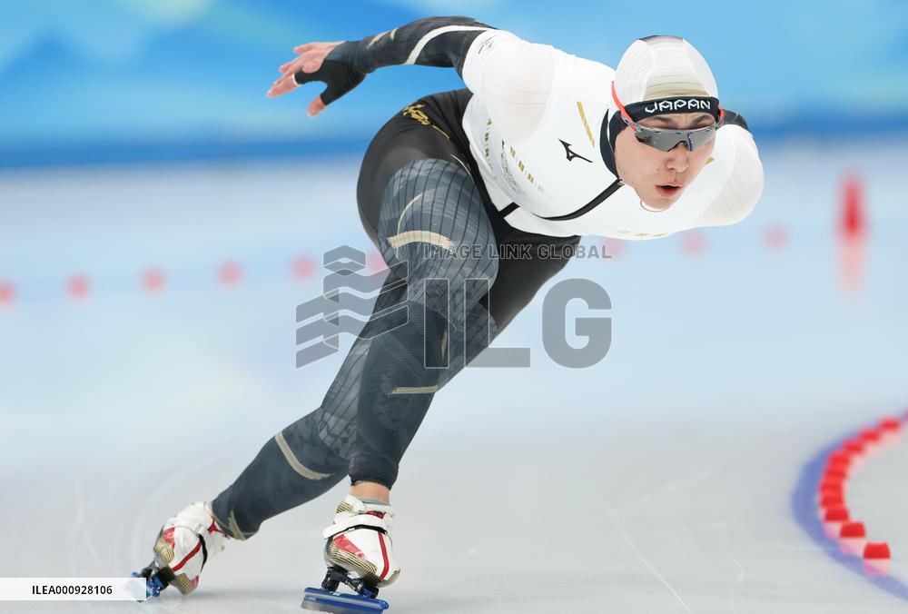 (BEIJING2022)CHINA-BEIJING-OLYMPIC WINTER GAMES-SPEED SKATING-MEN'S 1,000M (CN)