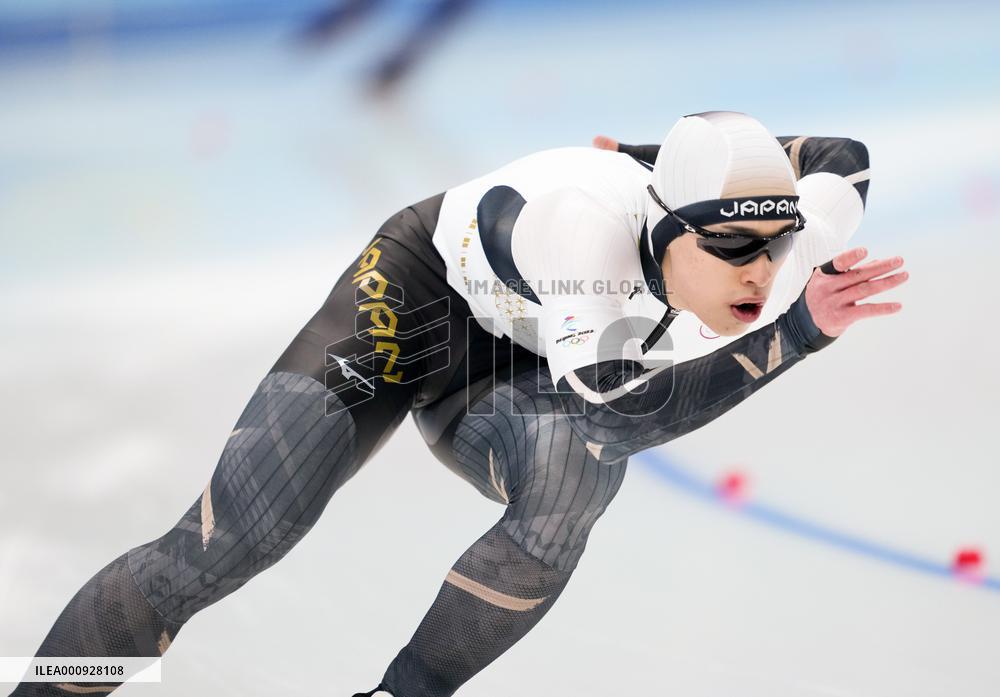 (BEIJING2022)CHINA-BEIJING-OLYMPIC WINTER GAMES-SPEED SKATING-MEN'S 1000M (CN)