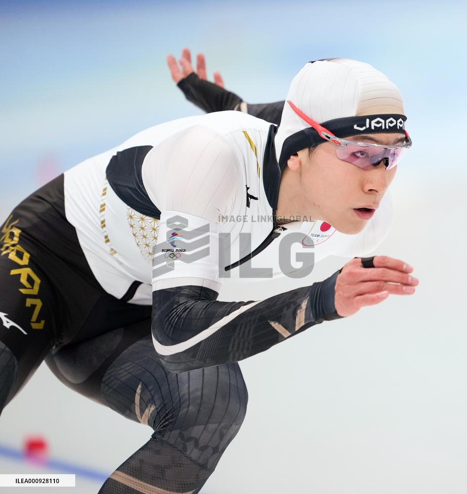(BEIJING2022)CHINA-BEIJING-OLYMPIC WINTER GAMES-SPEED SKATING-MEN'S 1000M (CN)