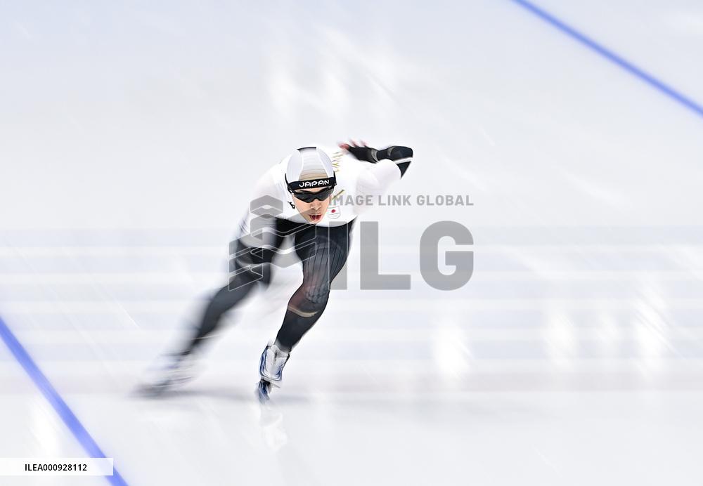 (BEIJING2022)CHINA-BEIJING-OLYMPIC WINTER GAMES-SPEED SKATING-MEN'S 1,000M (CN)