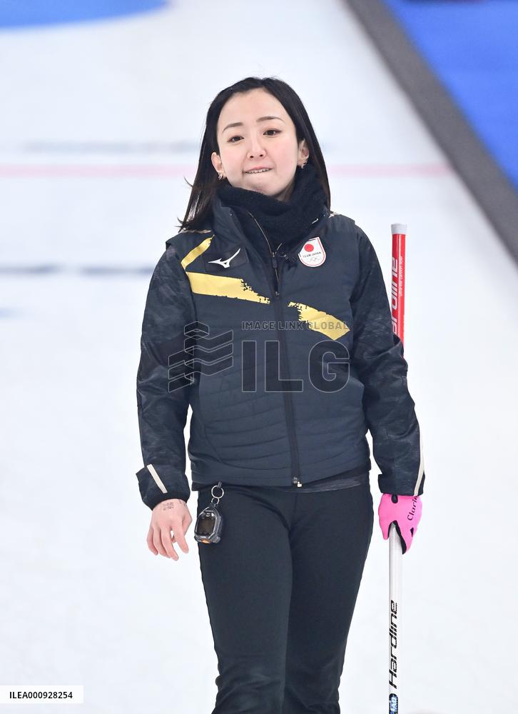 (BEIJING2022)CHINA-BEIJING-OLYMPIC WINTER GAMES-CURLING-WOMEN'S GOLD MEDAL GAME-JPN VS GBR(CN)