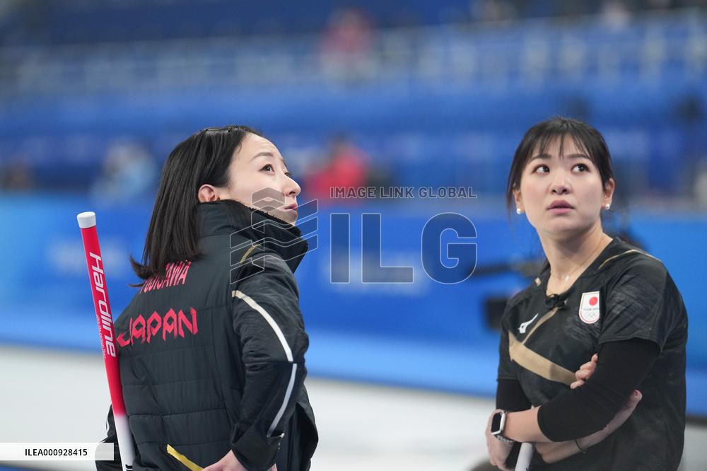 (BEIJING2022)CHINA-BEIJING-OLYMPIC WINTER GAMES-CURLING-WOMEN'S GOLD MEDAL GAME-JPN VS GBR(CN)
