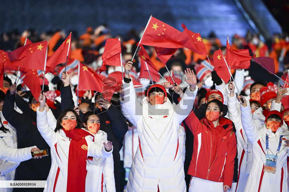 (BEIJING2022)CHINA-BEIJING-OLYMPIC WINTER GAMES-CLOSING CEREMONY (CN)