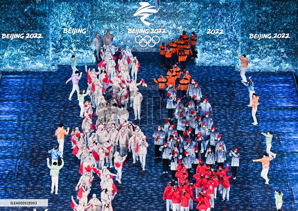 (BEIJING2022)CHINA-BEIJING-OLYMPIC WINTER GAMES-CLOSING CEREMONY (CN)