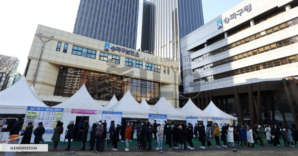 SOUTH KOREA-SEOUL-COVID-19-CASES