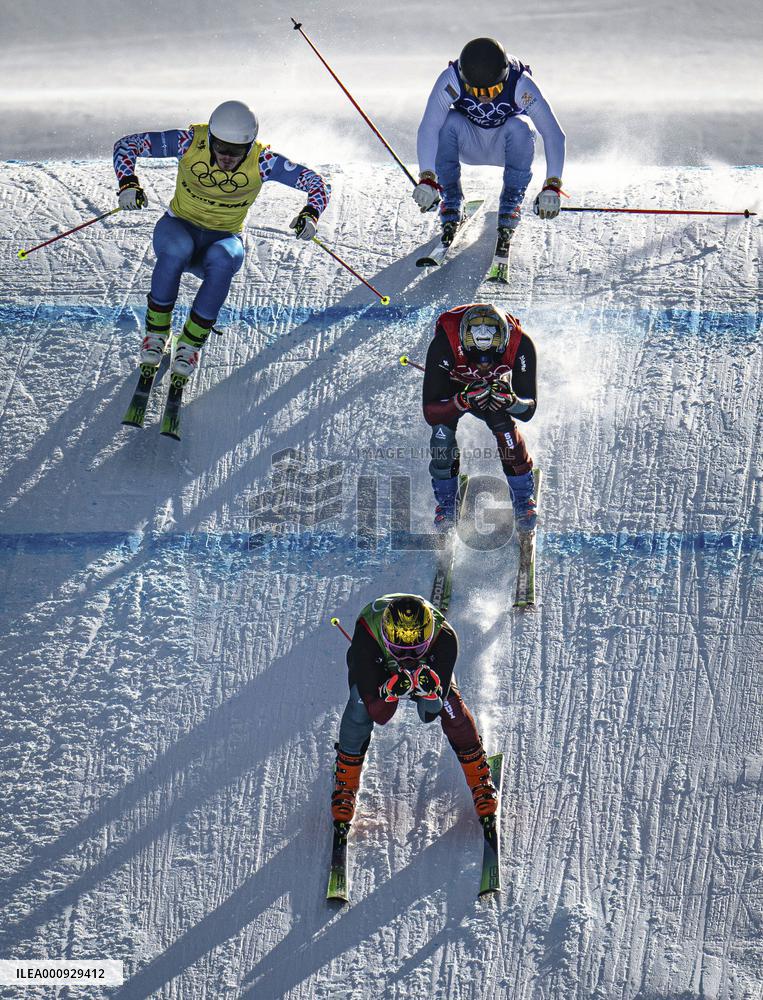 (BEIJING2022)CHINA-ZHANGJIAKOU-OLYMPIC WINTER GAMES-FREESTYLE SKIING-MEN'S SKI CROSS (CN)