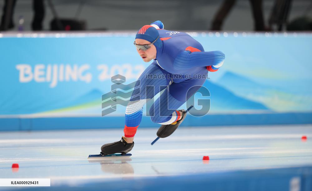 (BEIJING2022)CHINA-BEIJING-OLYMPIC WINTER GAMES-SPEED SKATING-MEN'S 1000M (CN)