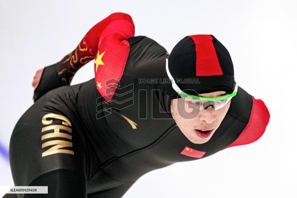 (BEIJING2022)CHINA-BEIJING-OLYMPIC WINTER GAMES-SPEED SKATING-MEN'S 1000M (CN)