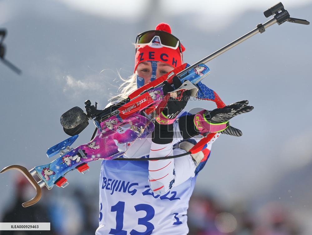 (BEIJING2022)CHINA-BEIJING-OLYMPIC WINTER GAMES-OLYMPIC WINTER GAMES-BIATHLON-WOMEN'S 12.5KM MASS START (CN)