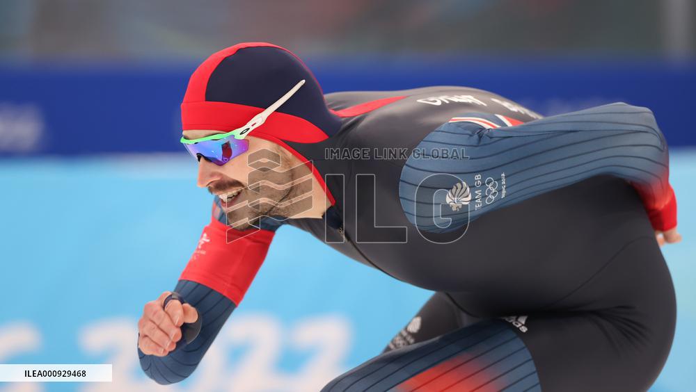 (BEIJING2022)CHINA-BEIJING-OLYMPIC WINTER GAMES-SPEED SKATING-MEN'S 1000M (CN)