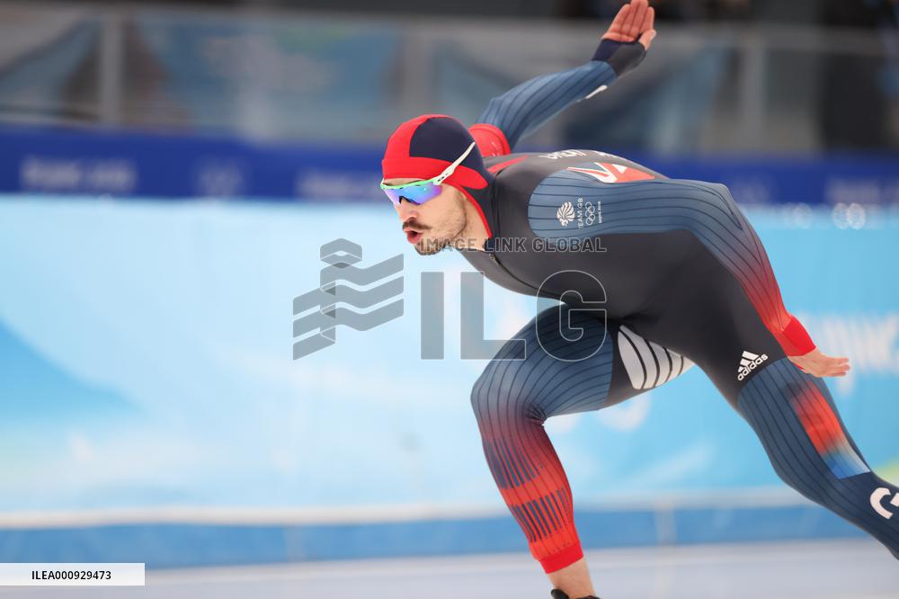 (BEIJING2022)CHINA-BEIJING-OLYMPIC WINTER GAMES-SPEED SKATING-MEN'S 1000M (CN)
