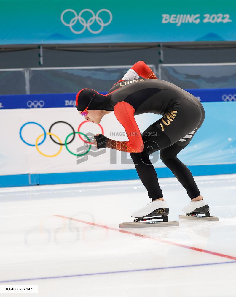 (BEIJING2022)CHINA-BEIJING-OLYMPIC WINTER GAMES-SPEED SKATING-MEN'S 1000M (CN)
