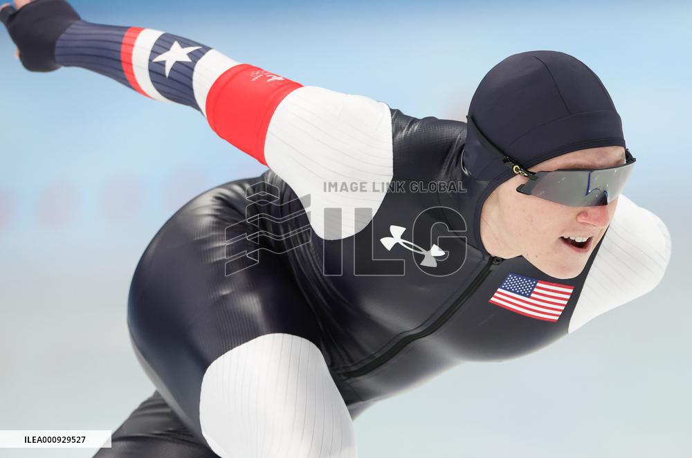(BEIJING2022)CHINA-BEIJING-OLYMPIC WINTER GAMES-SPEED SKATING-MEN'S 1,000M (CN)