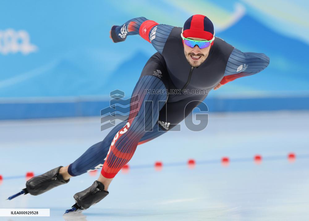 (BEIJING2022)CHINA-BEIJING-OLYMPIC WINTER GAMES-SPEED SKATING-MEN'S 1,000M (CN)