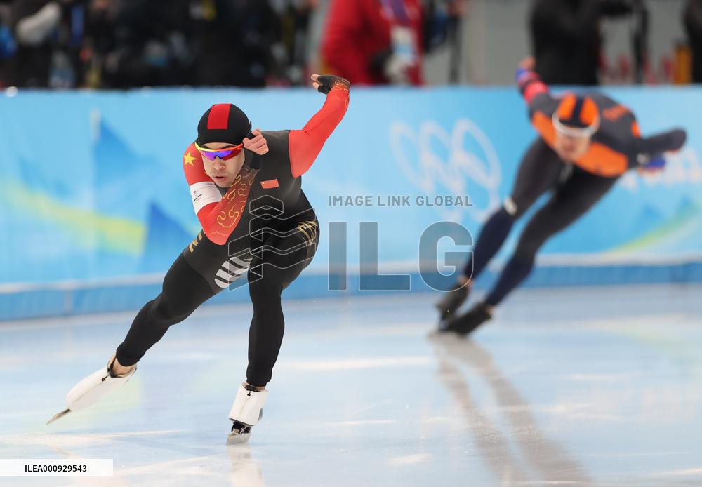 (BEIJING2022)CHINA-BEIJING-OLYMPIC WINTER GAMES-SPEED SKATING-MEN'S 1000M (CN)
