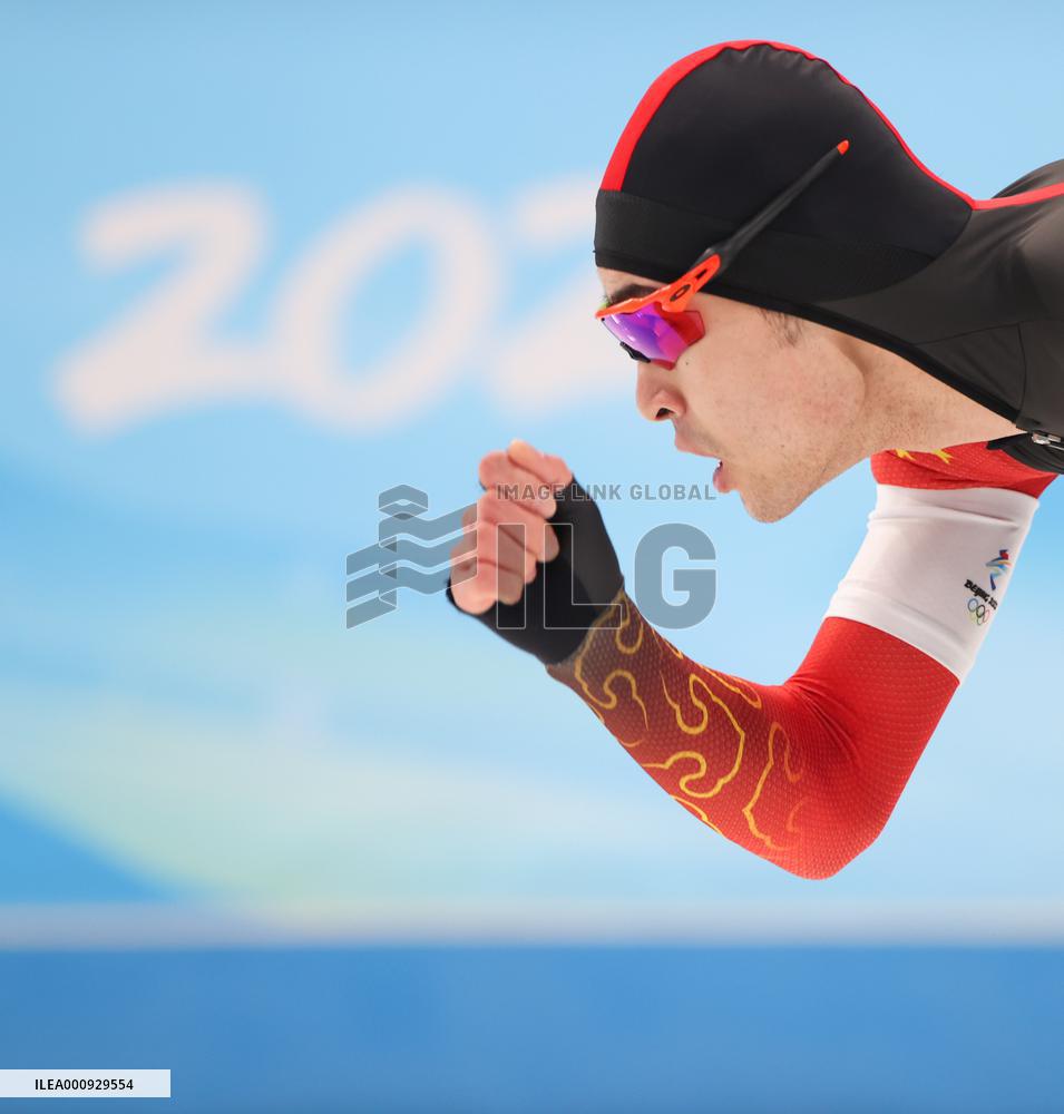 (BEIJING2022)CHINA-BEIJING-OLYMPIC WINTER GAMES-SPEED SKATING-MEN'S 1000M (CN)