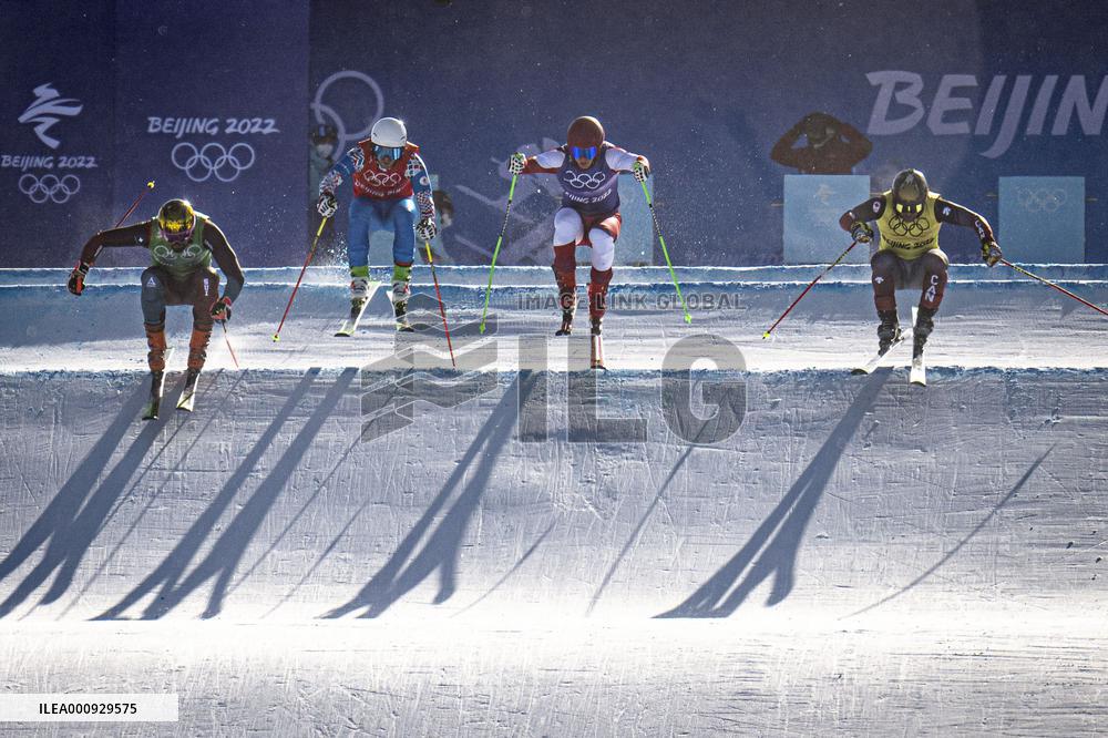 (BEIJING2022)CHINA-ZHANGJIAKOU-OLYMPIC WINTER GAMES-FREESTYLE SKIING-MEN'S SKI CROSS (CN)