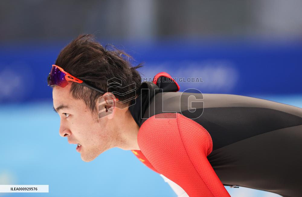 (BEIJING2022)CHINA-BEIJING-OLYMPIC WINTER GAMES-SPEED SKATING-MEN'S 1000M (CN)
