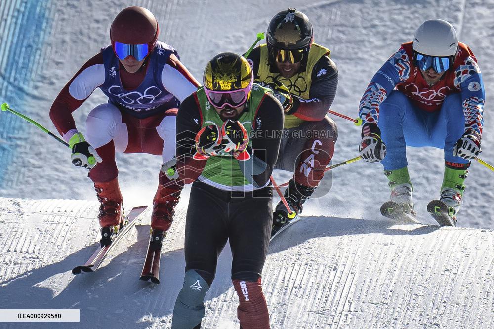 (BEIJING2022)CHINA-ZHANGJIAKOU-OLYMPIC WINTER GAMES-FREESTYLE SKIING-MEN'S SKI CROSS (CN)