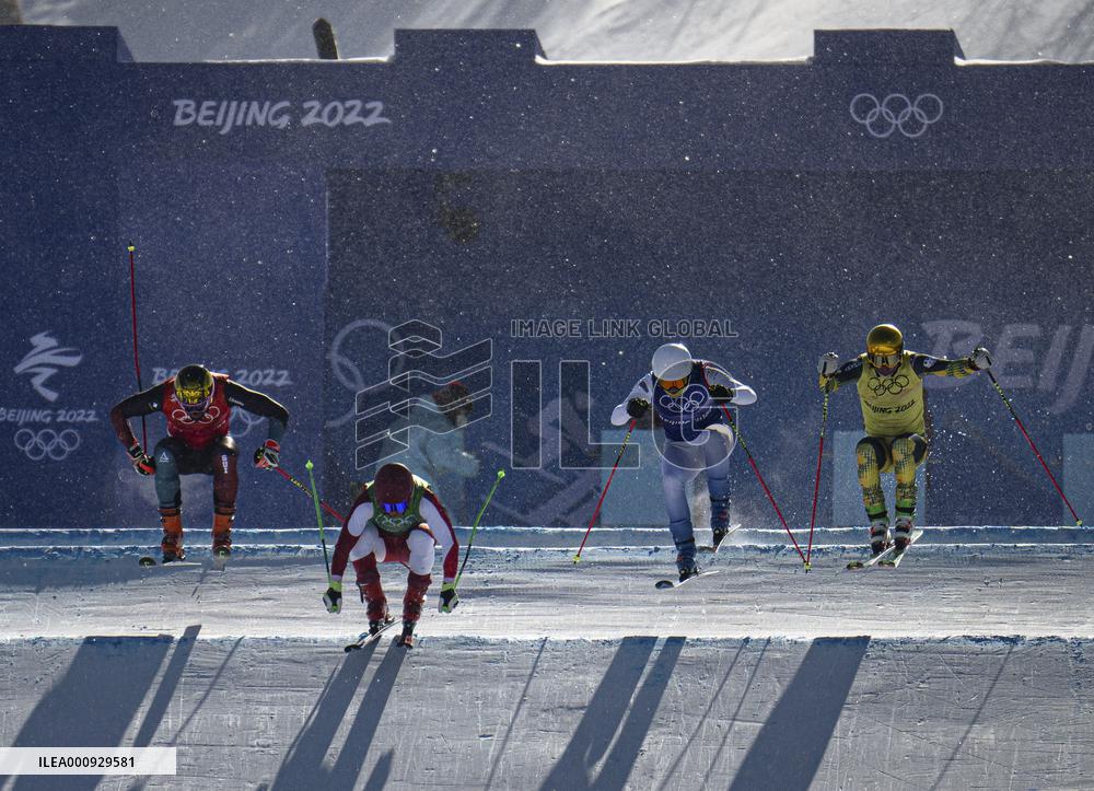 (BEIJING2022)CHINA-ZHANGJIAKOU-OLYMPIC WINTER GAMES-FREESTYLE SKIING-MEN'S SKI CROSS (CN)