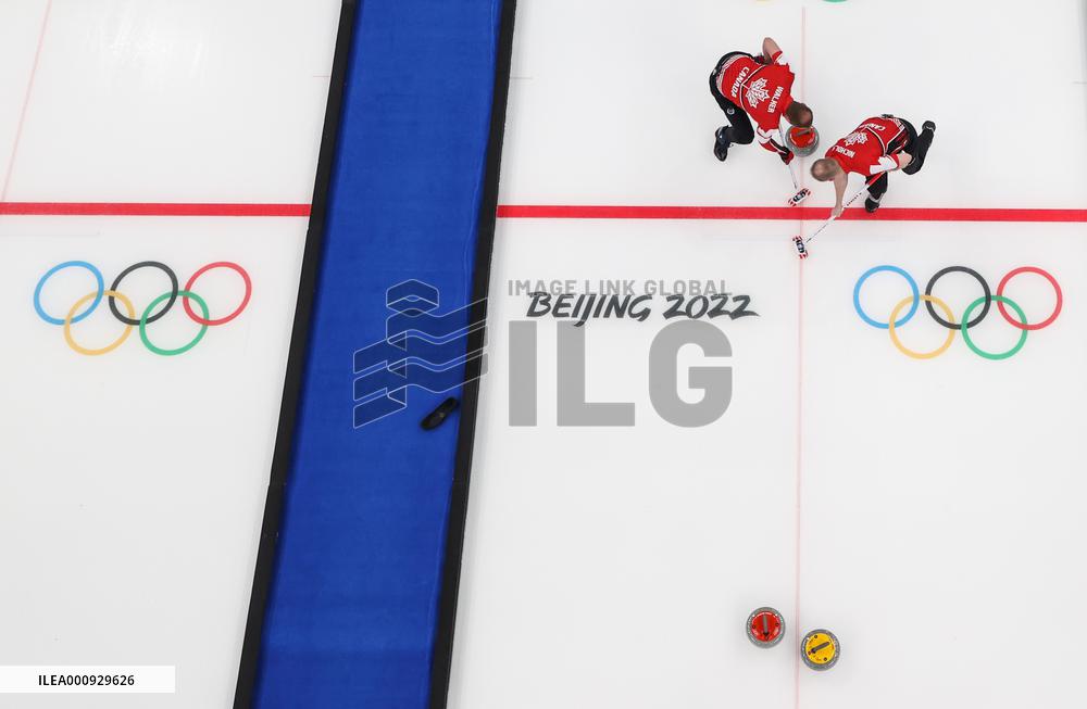 (BEIJING 2022)CHINA-BEIJING-OLYMPIC WINTER GAMES-CURLING-MAN-BRONZE MEDAL-USA vs CAN(CN)