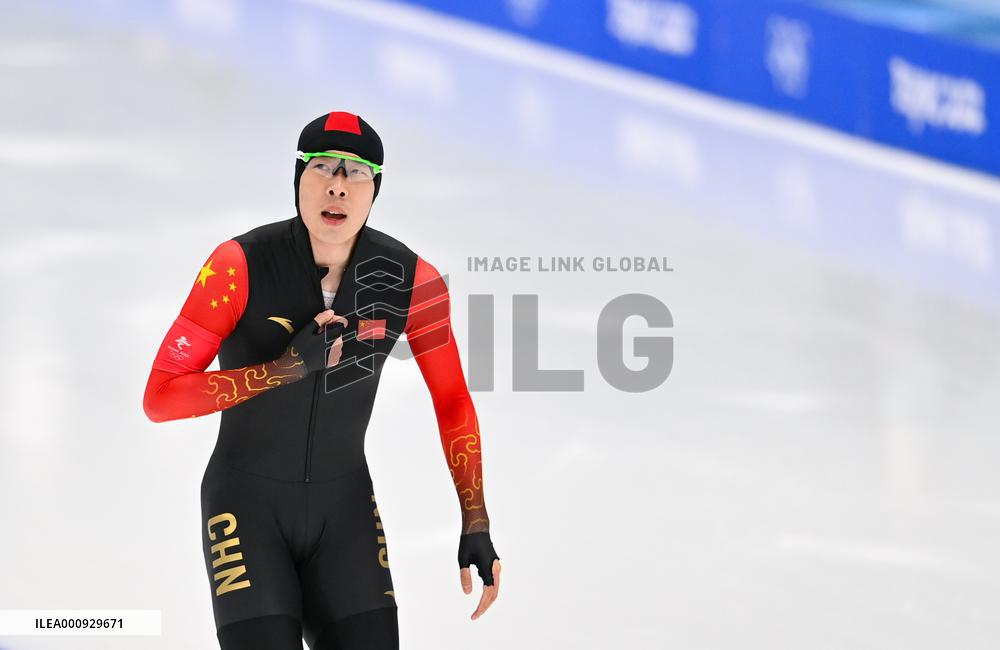 (BEIJING2022)CHINA-BEIJING-OLYMPIC WINTER GAMES-SPEED SKATING-MEN'S 1,000M (CN)