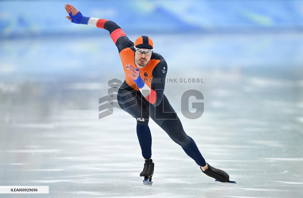 (BEIJING2022)CHINA-BEIJING-OLYMPIC WINTER GAMES-SPEED SKATING-MEN'S 1,000M (CN)