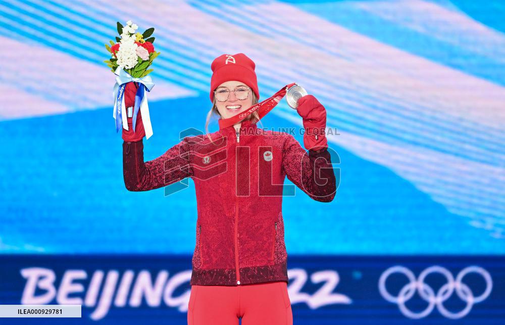 (BEIJING2022)CHINA-ZHANGJIAKOU-OLYMPIC WINTER GAMES-AWARDING CEREMONY-FREESTYLE SKIING (CN)