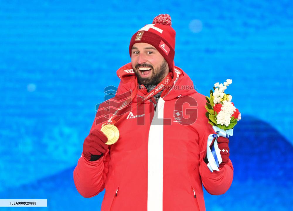 (BEIJING2022)CHINA-ZHANGJIAKOU-OLYMPIC WINTER GAMES-AWARDING CEREMONY-FREESTYLE SKIING (CN)