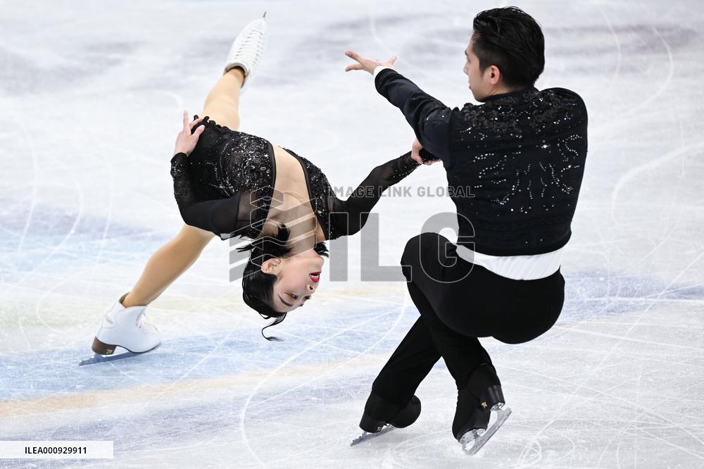 (BEIJING2022)CHINA-BEIJING-OLYMPIC WINTER GAMES-FIGURE SKATING-PAIR SKATING-SHORT PROGRAM (CN)