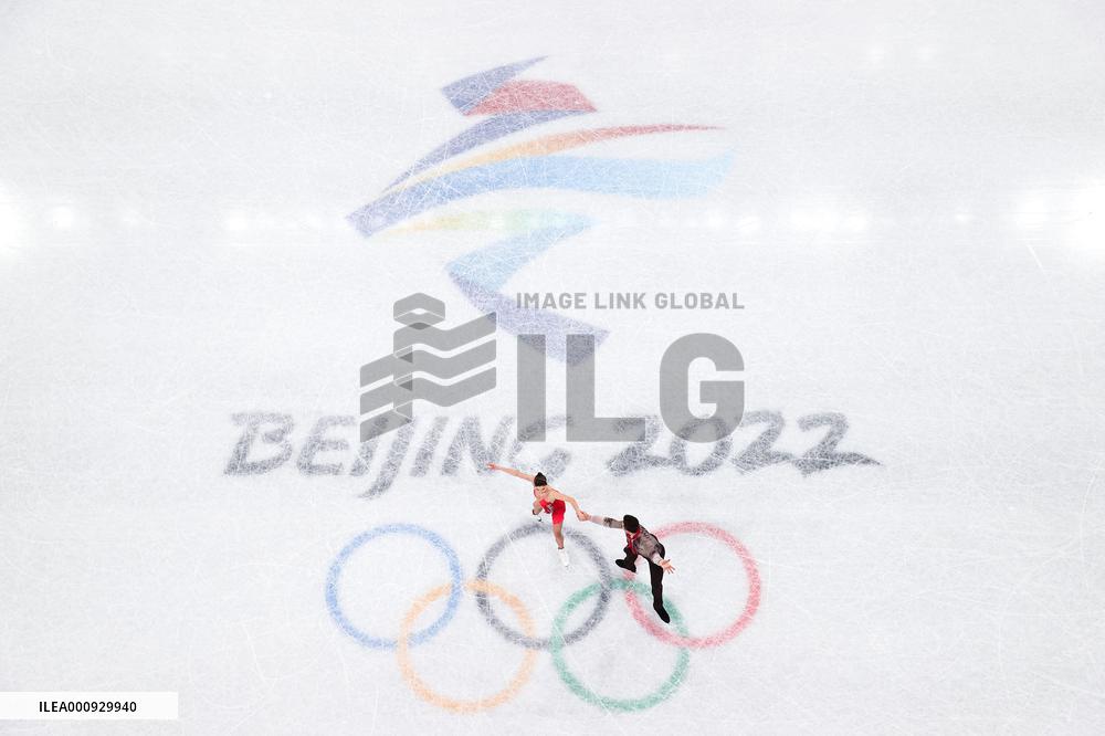 (BEIJING2022)CHINA-BEIJING-OLYMPIC WINTER GAMES-FIGURE SKATING-PAIR SKATING-SHORT PROGRAM (CN)