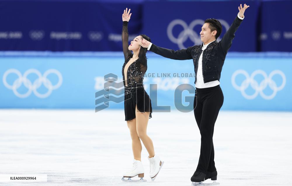 (BEIJING2022)CHINA-BEIJING-OLYMPIC WINTER GAMES-FIGURE SKATING-PAIR SKATING-SHORT PROGRAM (CN)