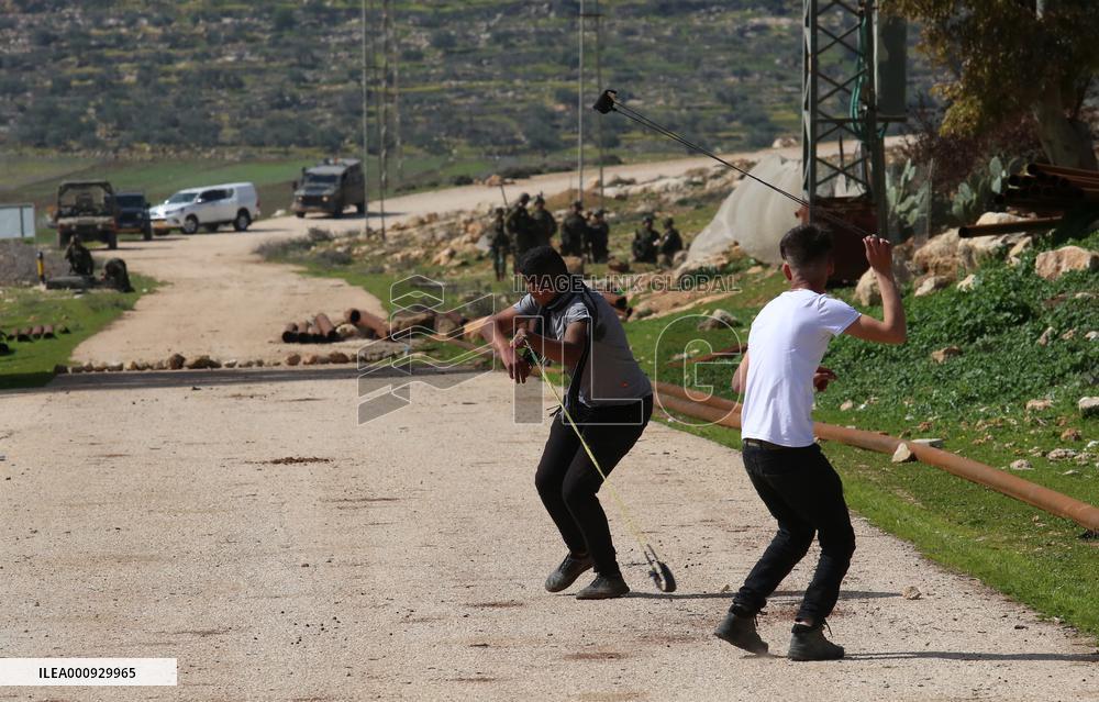 MIDEAST-NABLUS-CLASHES
