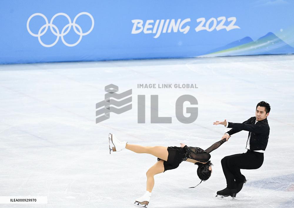 (BEIJING2022)CHINA-BEIJING-OLYMPIC WINTER GAMES-FIGURE SKATING-PAIR SKATING-SHORT PROGRAM (CN)