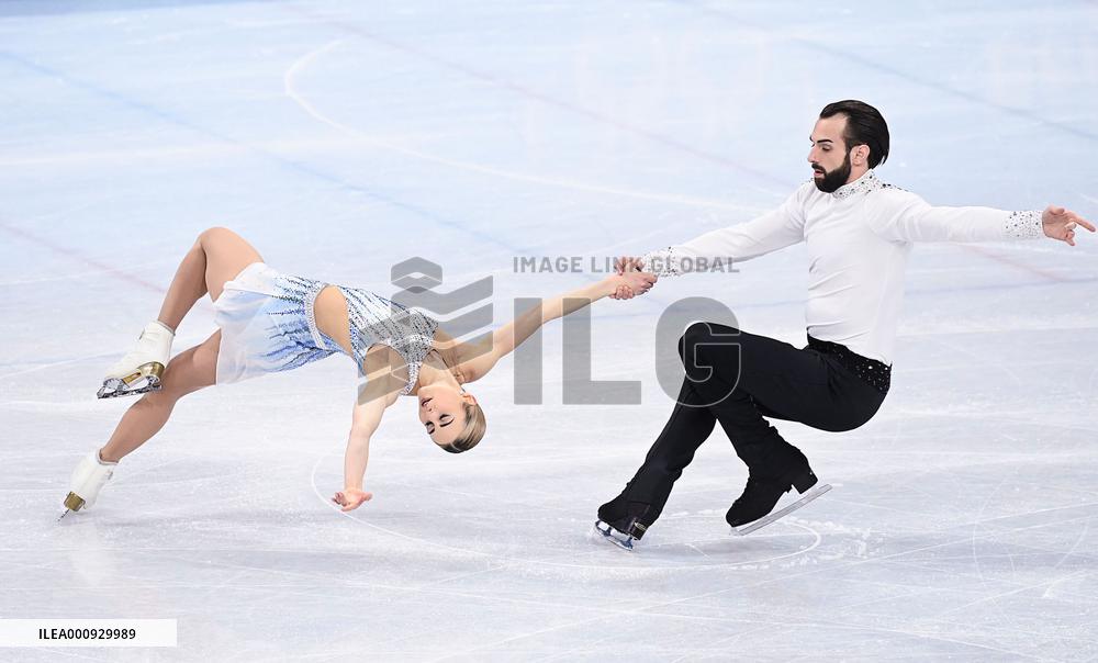 (BEIJING2022)CHINA-BEIJING-OLYMPIC WINTER GAMES-FIGURE SKATING-PAIR SKATING-SHORT PROGRAM (CN)