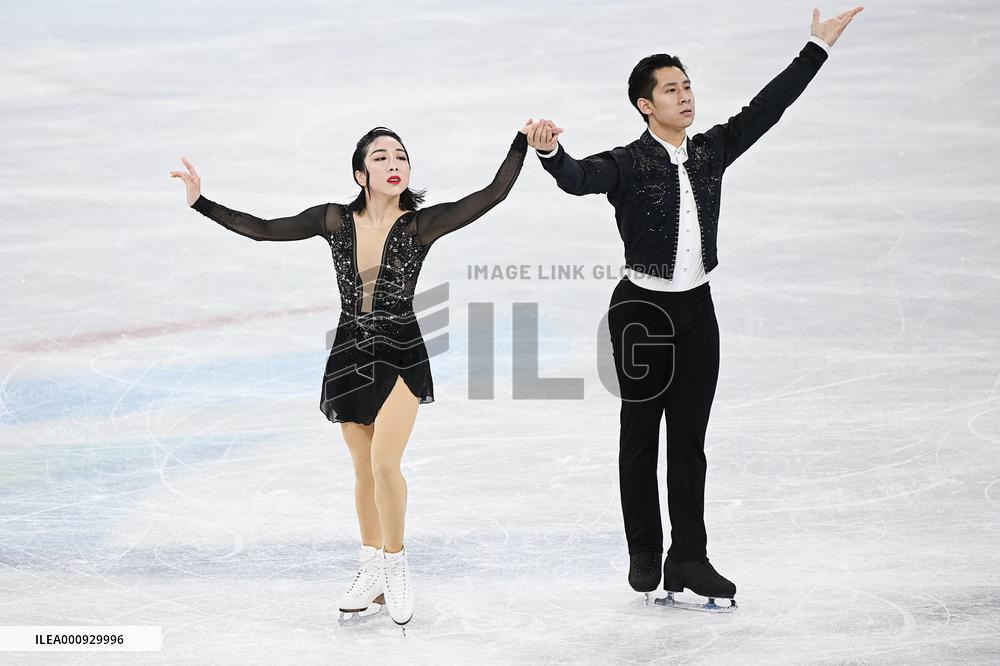 (BEIJING2022)CHINA-BEIJING-OLYMPIC WINTER GAMES-FIGURE SKATING-PAIR SKATING-SHORT PROGRAM (CN)