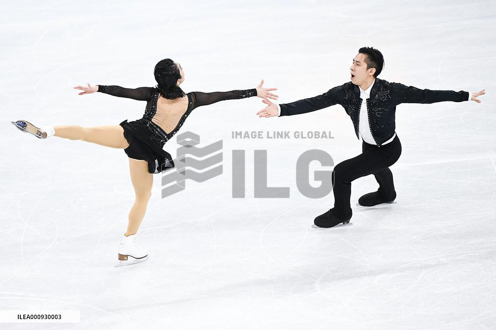 (BEIJING2022)CHINA-BEIJING-OLYMPIC WINTER GAMES-FIGURE SKATING-PAIR SKATING-SHORT PROGRAM (CN)