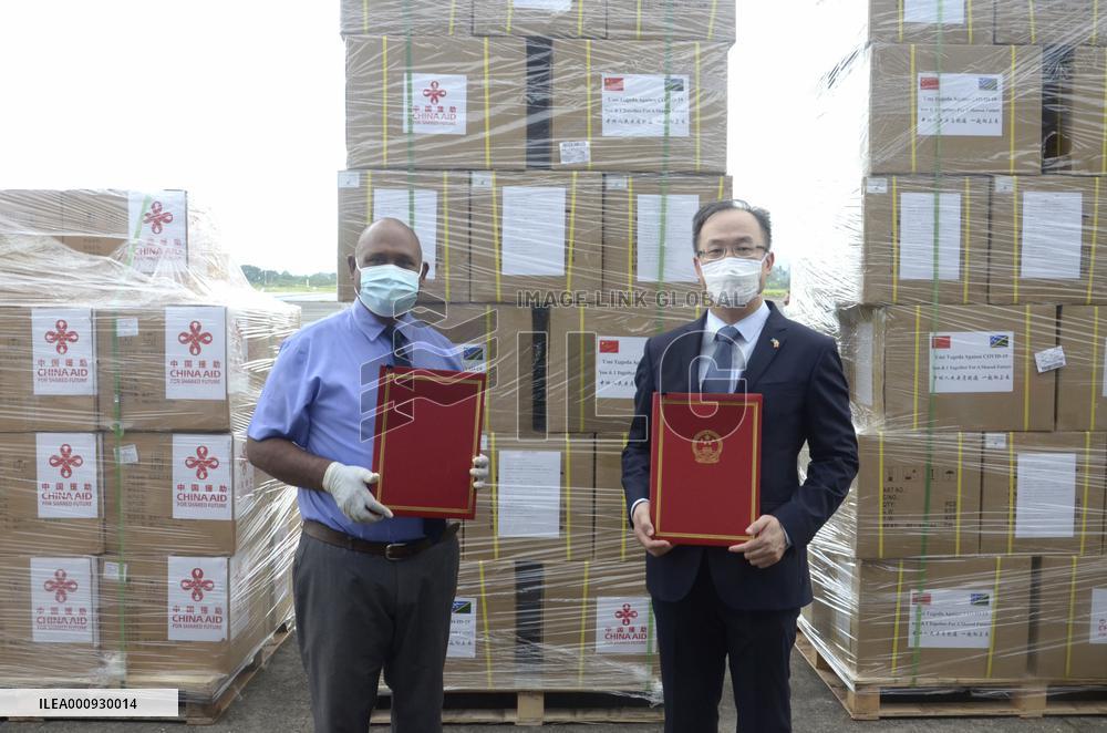 SOLOMON ISLANDS-HONIARA-COVID-19-CHINA-SUPPLIES