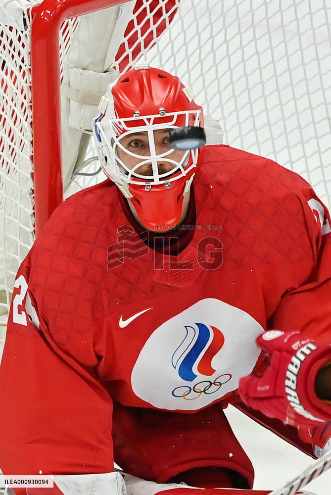 (BEIJING2022)CHINA-BEIJING-OLYMPIC WINTER GAMES-ICE HOCKEY-MAN'S PLAY-OFF SEMIFINAL-ROC VS SWE (CN)