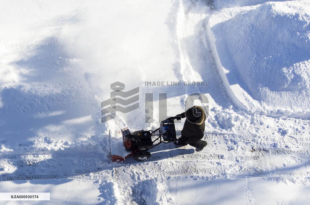 CANADA-ONTARIO-MISSISSAUGA-SNOWFALL