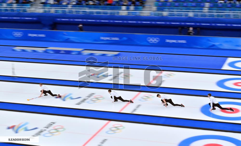 (XHTP)(BEIJING2022)CHINA-BEIJING-OLYMPIC WINTER GAMES-CURLING-MEN'S GOLD MEDAL GAME-GBR VS SWE (CN)