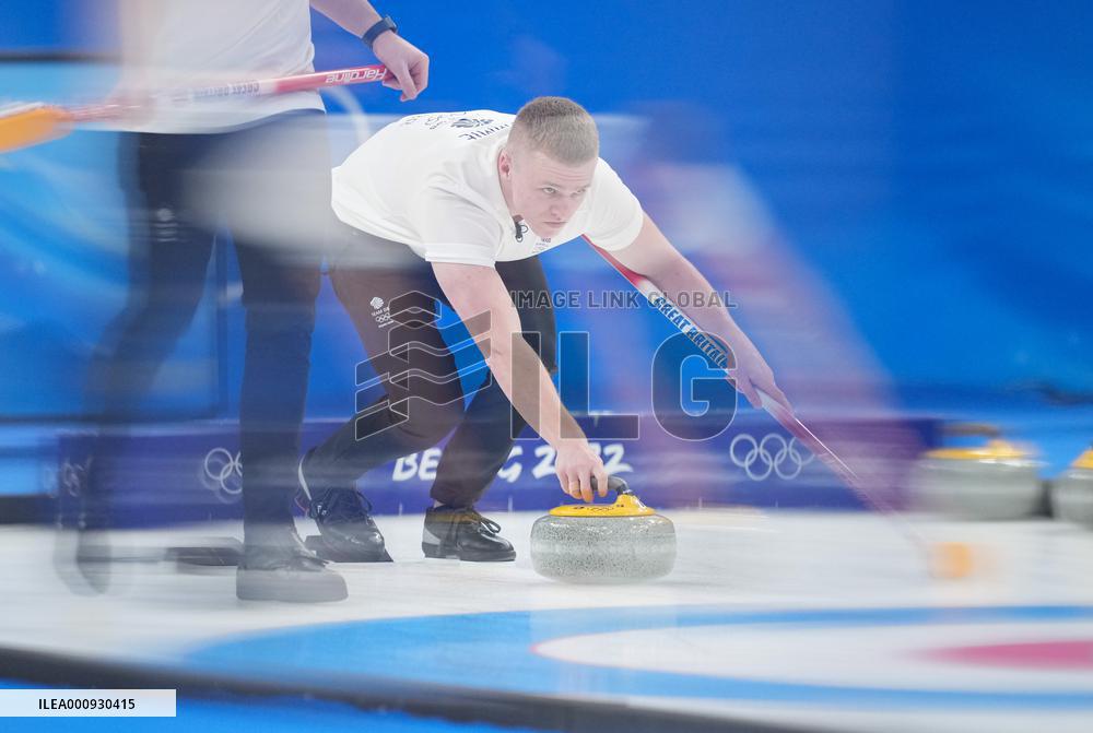 (XHTP)(BEIJING2022)CHINA-BEIJING-OLYMPIC WINTER GAMES-CURLING-MEN'S GOLD MEDAL GAME-GBR VS SWE (CN)