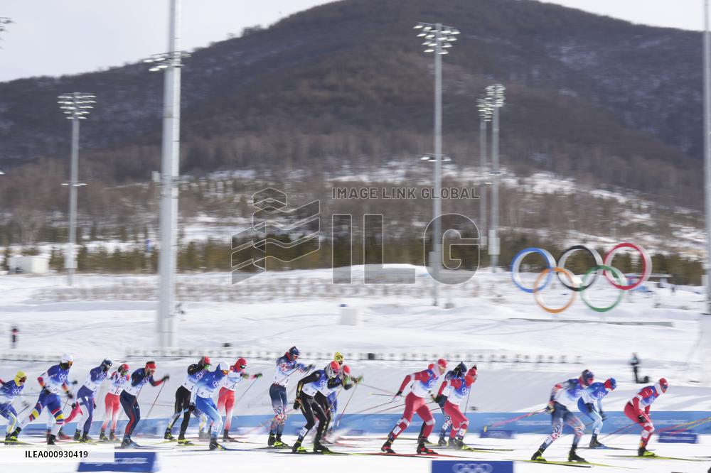 (BEIJING2022)CHINA-BEIJING-OLYMPIC WINTER GAMES-CROSS-COUNTRY SKIING-MEN'S 50KM MASS START FREE (CN)