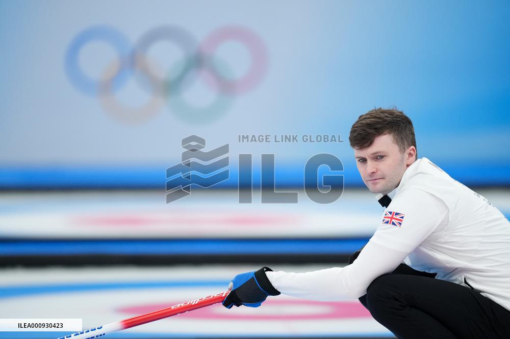 (BEIJING2022)CHINA-BEIJING-OLYMPIC WINTER GAMES-CURLING-MEN'S GOLD MEDAL GAME-GBR VS SWE (CN)