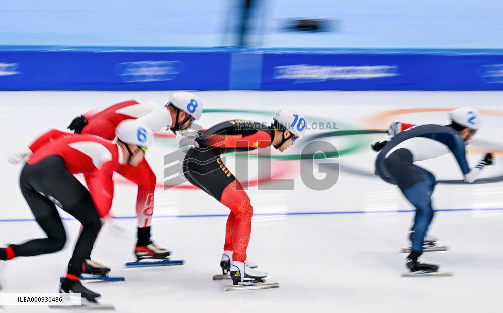 (BEIJING2022)CHINA-BEIJING-OLYMPIC WINTER GAMES-SPEED SKATING-MEN'S MASS START (CN)