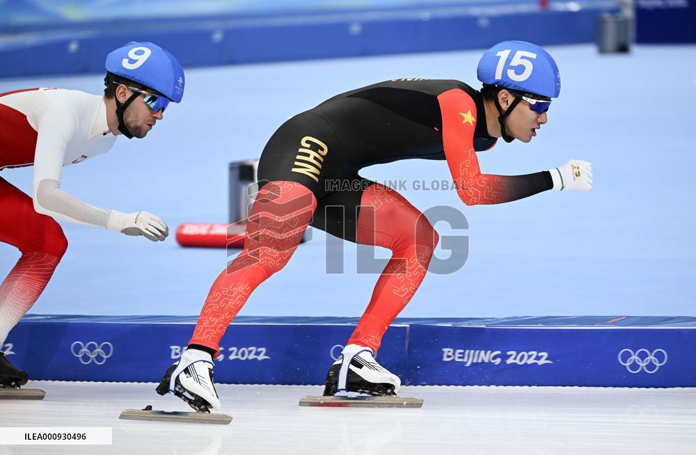 (BEIJING2022)CHINA-BEIJING-OLYMPIC WINTER GAMES-SPEED SKATING-MEN'S MASS START (CN)
