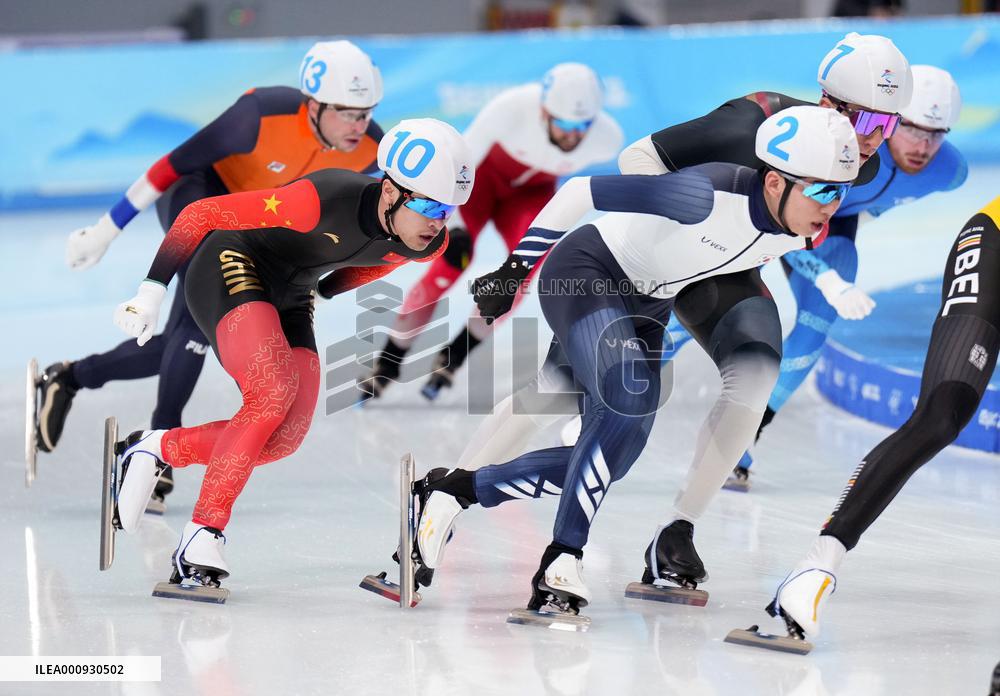 (BEIJING2022)CHINA-BEIJING-OLYMPIC WINTER GAMES-SPEED SKATING-MEN'S MASS START (CN)